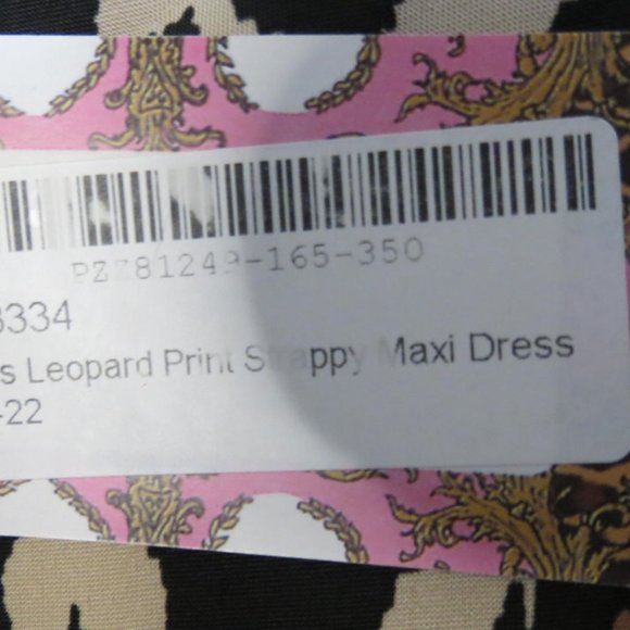BOOHOO PLUS - JESS LEOPARD PRINT DRESS - SIZE 22 - NWT - Picture 4 of 5